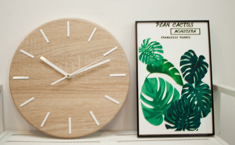 Toscana WALL CLOCK-Silent Clock - Clocks - Wood Transparent