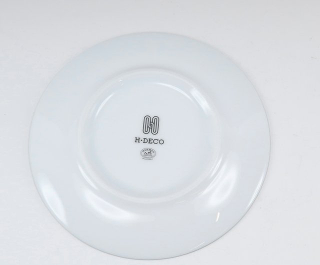 値下げ！新品未使用！エルメス デコ プレート 14㎝ 皿 日本直送】エルメス HERMES アッシュデコ Hデコ 食器 14cm