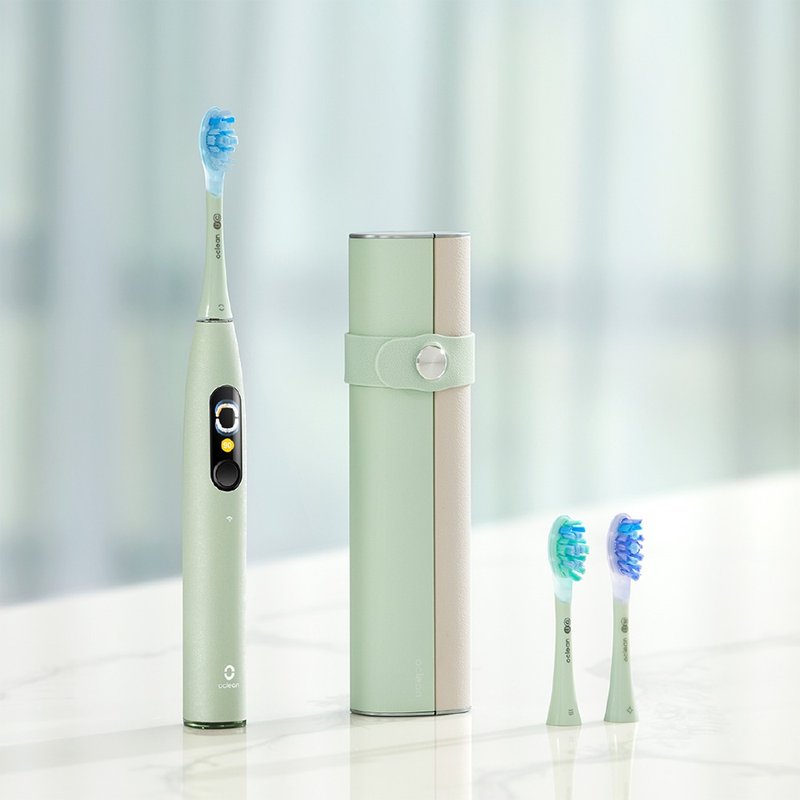 Oclean X Ultra WiFi Voice APP Smart Touch Sonic Electric Toothbrush - Toothbrushes & Oral Care - Waterproof Material Black