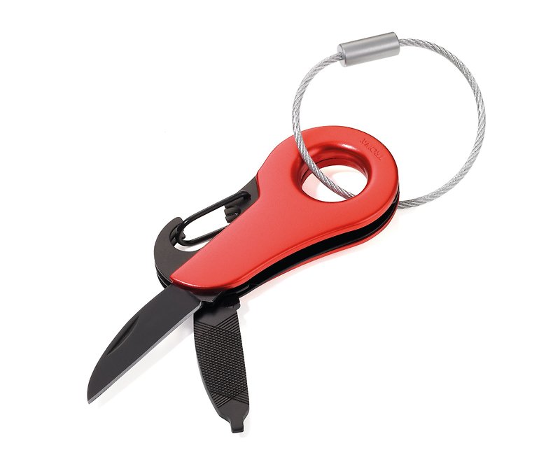 Camping assistant (screwdriver bottle opener knife) - Bottle & Can Openers - Other Metals Gray