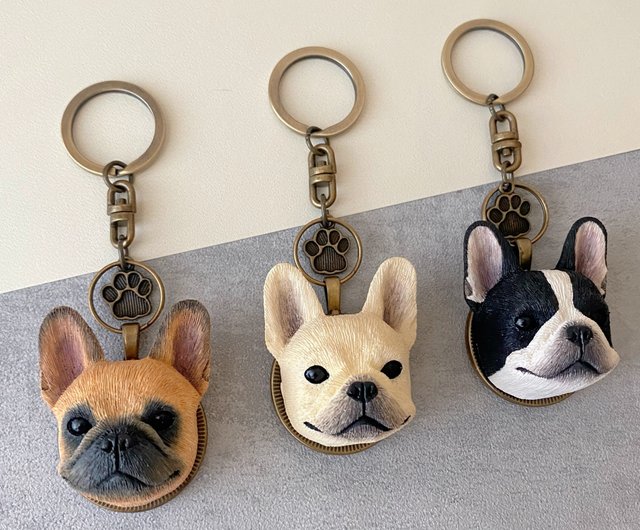 Dog Bucket Keychain