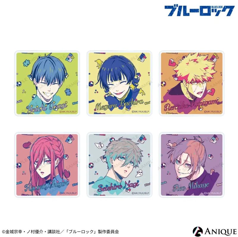 ANIQUE 藍色監獄 迷你壓克力磚 vol.1 (全 6 種) - 其他 - 壓克力 