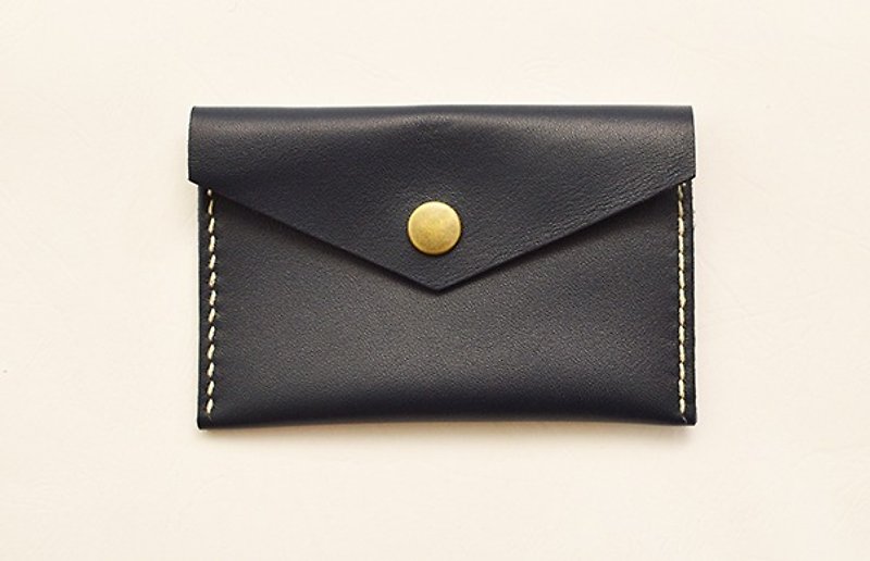 Change / Card Pack - Catch any change (card) - Wallets - Genuine Leather Blue