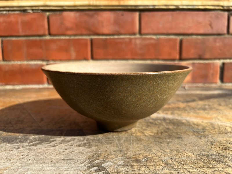 Natural Rhythm Handmade Rice Bowl - Bowls - Pottery 