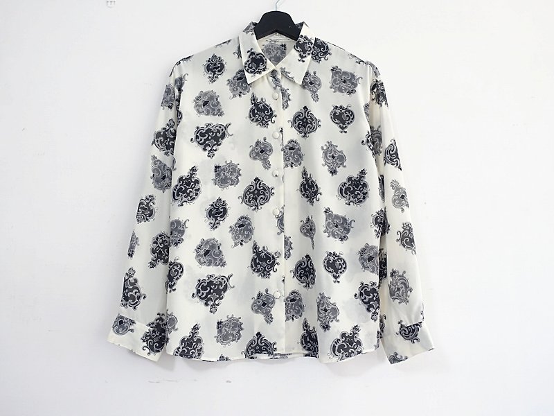 Awhile一時 | Vintage 長袖襯衫 no.623 - 女襯衫 - 聚酯纖維 多色
