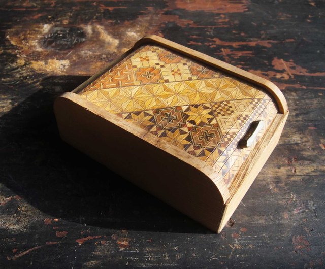 OLD-TIME】初期の中古木工品 蛇腹箱 蛇腹箱 - ショップ OLD-TIME