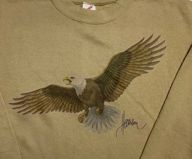 ビンテージ 90 年代アメリカン イーグル スケッチ パターン