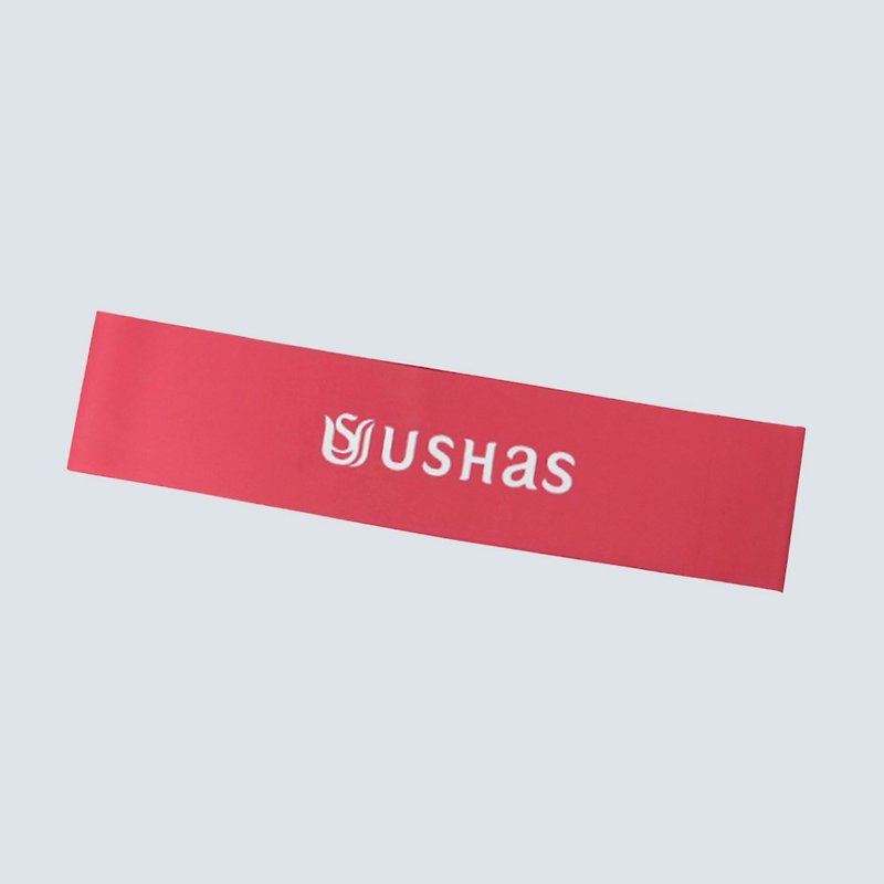 USHaS 瑜癒丨輕量級環狀訓練彈力圈 (3-5kg)-紅 - 運動用品/健身器材 - 其他材質 紅色