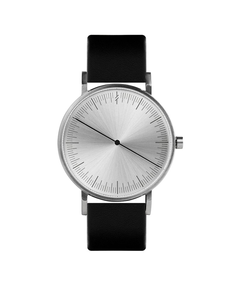 นาฬิกา Simpl ซิลเวอร์แบล็ค - นาฬิกาผู้ชาย - สแตนเลส สีเงิน