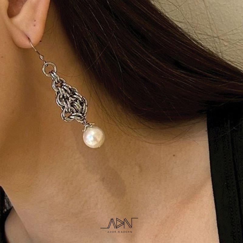 Earrings - 耳環/耳夾/耳骨夾 - 不鏽鋼 銀色