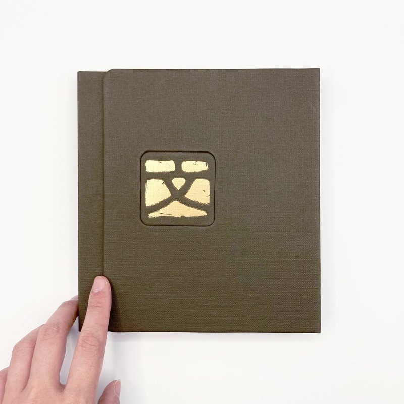 文學館文字手札 Notebook - 筆記本/手帳 - 紙 金色