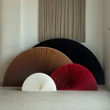 純銀 扇子 雲山 作 76g ヤマゼン 扇風機 DCモーター搭載 (省エネタイプ) 自動首振り機能