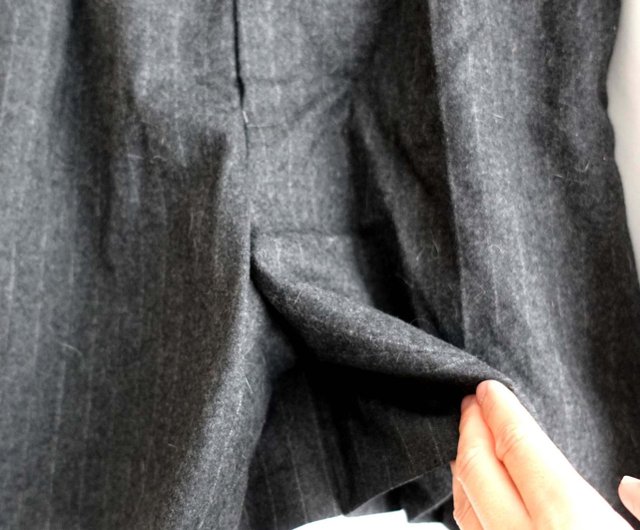 JUNYA WATANABE ミニスカート S ダークグレー JUNYA WATANABE - JUNYA WATANABE ロング・マキシ丈スカート M