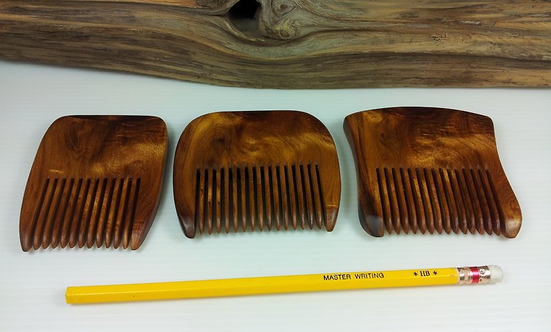 ~极品~Taiwan Shenshui Xiao Nan Tuhua Handmade Wood Comb - อื่นๆ - ไม้ 