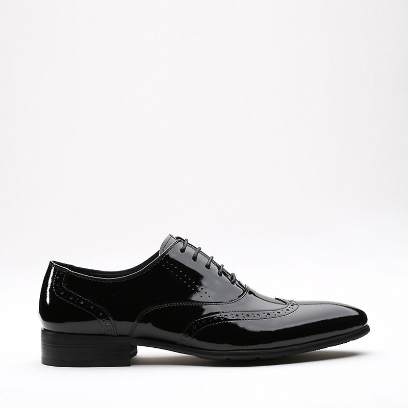 Kings Collection 真皮帕薩迪納皮鞋 KV80024 黑色 - 男皮鞋 - 真皮 黑色