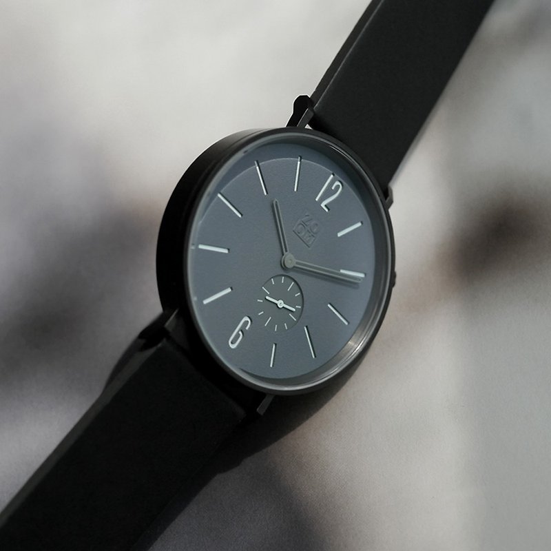 LEAK 3880 watch - Gray - Men's & Unisex Watches - Genuine Leather Gray