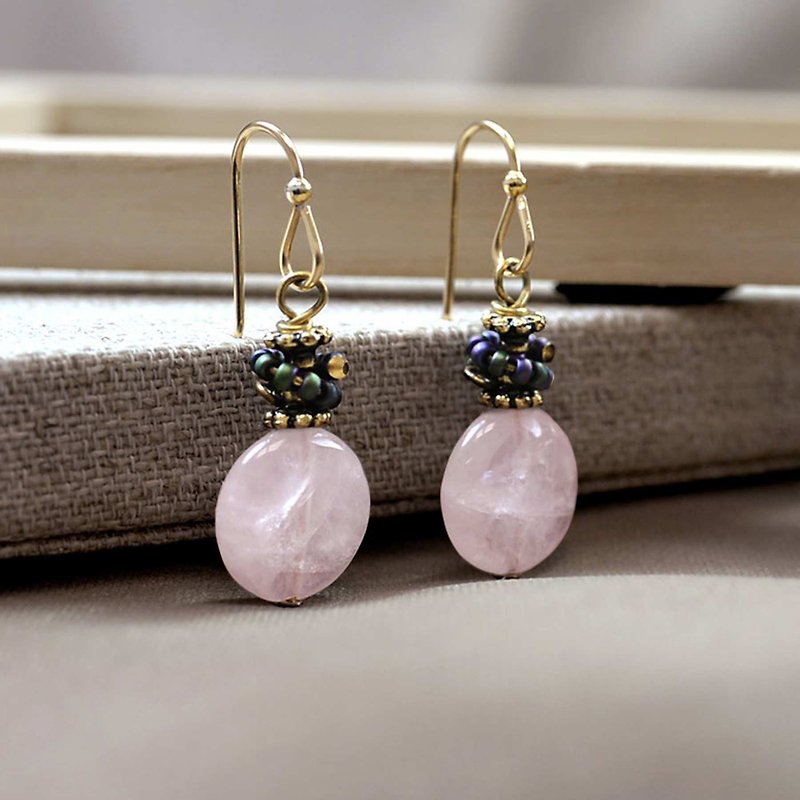 春日莓果耳環 | 紀念刻印 | 客製化 | 禮物 | 交換禮物 - 耳環/耳夾 - 寶石 
