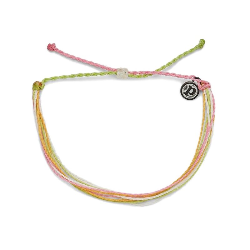 Pura Vida American Handmade Fruit Gummies Colorful Adjustable Bracelet - Bracelets - Waterproof Material Orange