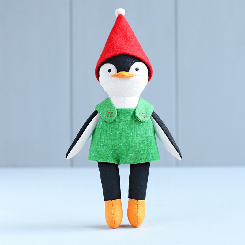 PDF Mini Penguin Stuffed Animal Sewing Pattern - 手工藝教學/工具書 - 其他材質 