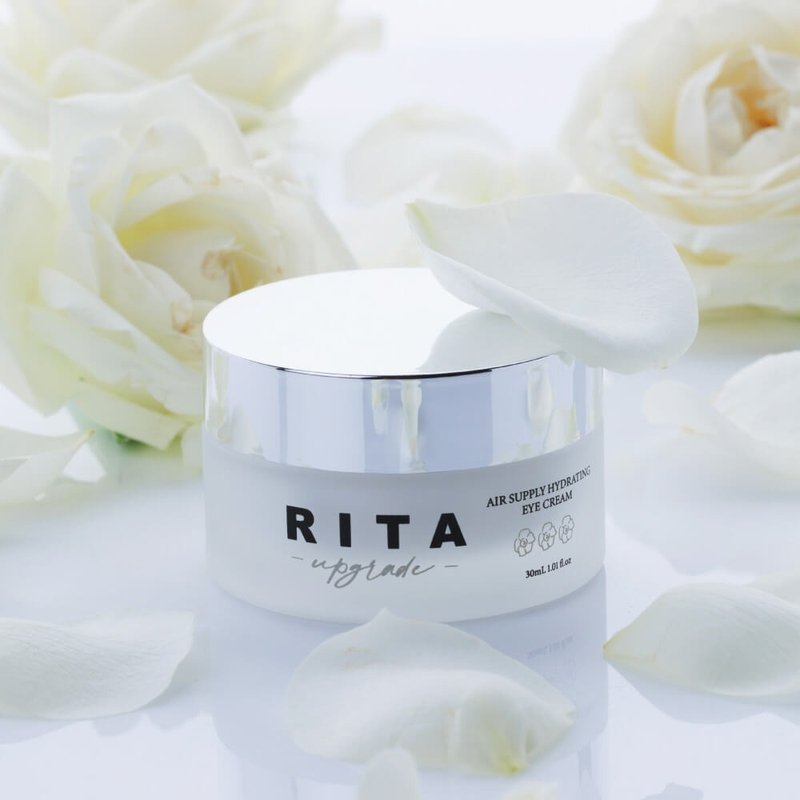 FreshO2 x Rita Aerial Replenishing Moisturizing and Smoothing Eye Cream 30mL - Day Creams & Night Creams - Glass Silver