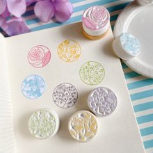 Apu Handmade Stamp Versatile Mini Snowflake Stamp Set 2 Pack