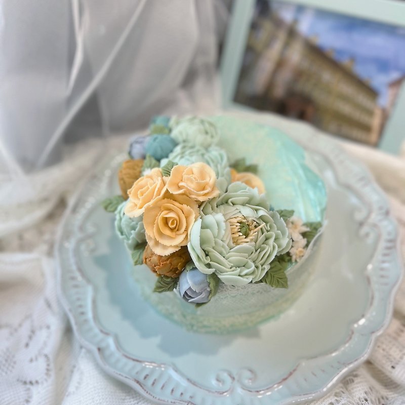 【Customized Cake】 Korean Decorative/Anniversary/Birthday Cake