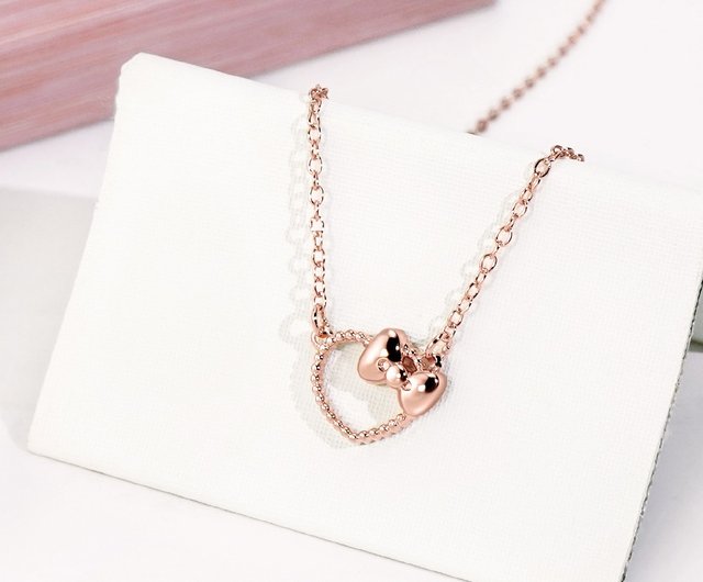 Hello Kitty Sterling high quality Silver Necklace (Full body ver.)