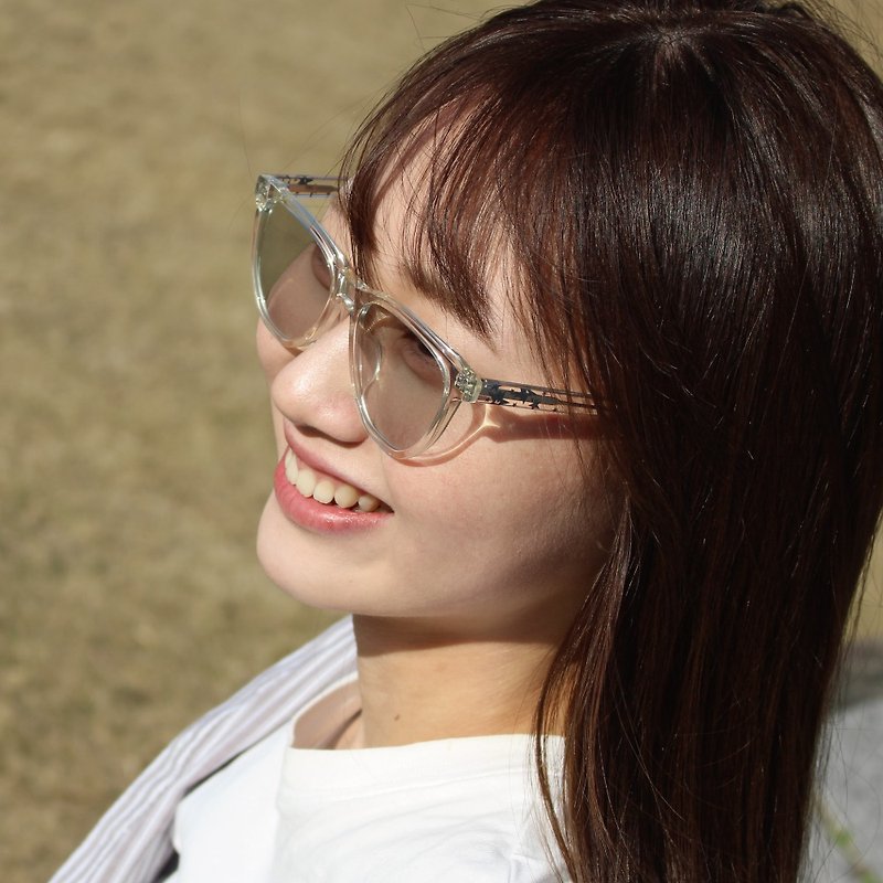 Fashion Glasses Korean Style Sunglasses UV Cut Fashionable Glasses MIKASASTAR MKS-001 Classic Clear