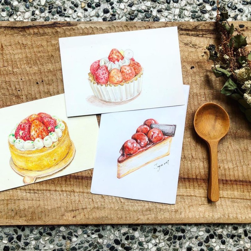 [One person in a group] Fantasy colored pencils/Hand-painted delicious dessert series-Teacher Joyce - Illustration, Painting & Calligraphy - Paper 