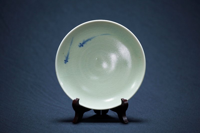 魚の皿  / 青磁皿