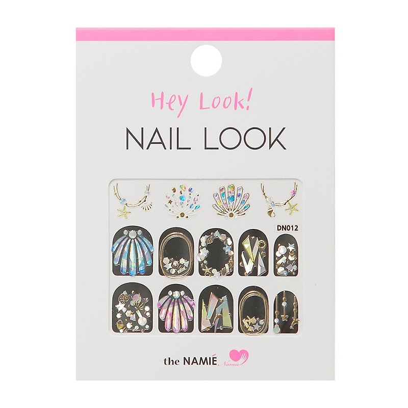 【DIY Nail Art】Hey Look Nail Art Decorative Art Sticker Pearl Shell