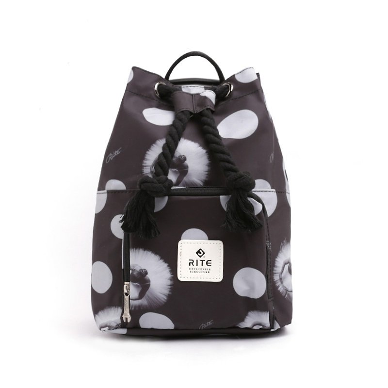 RITE-Leyou Series-Dual-use Boxing Backpack-Barre - Backpacks - Waterproof Material Black