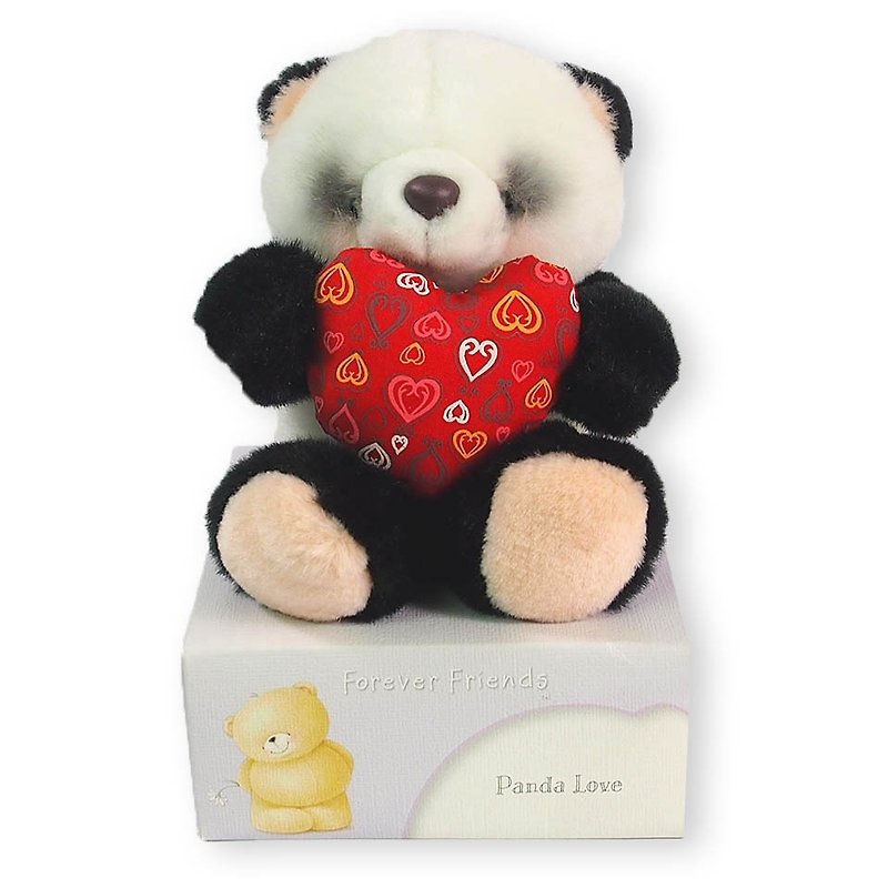 FF 4.5 inch nap / affiliated Panda [Valentine's Day] - Stuffed Dolls & Figurines - Other Materials White