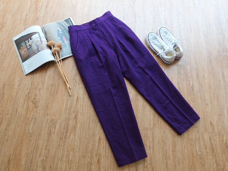 Vintage under / winter wool trousers no.68