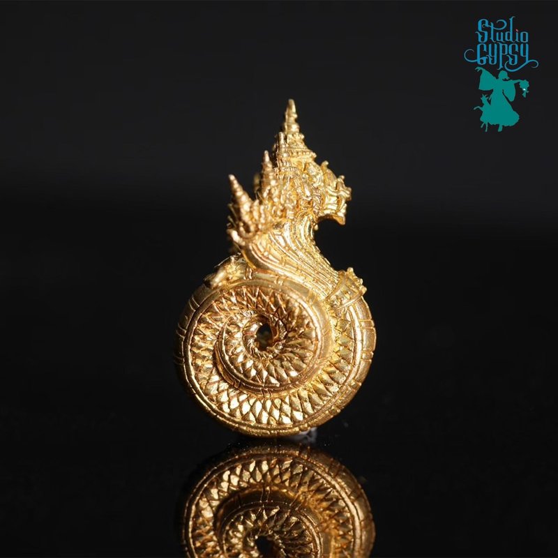 Phaya Srisattanakarat, 7 heads, water drop shape, Sombat Phaya Nakarat model (no box) - 其他 - 其他材質 