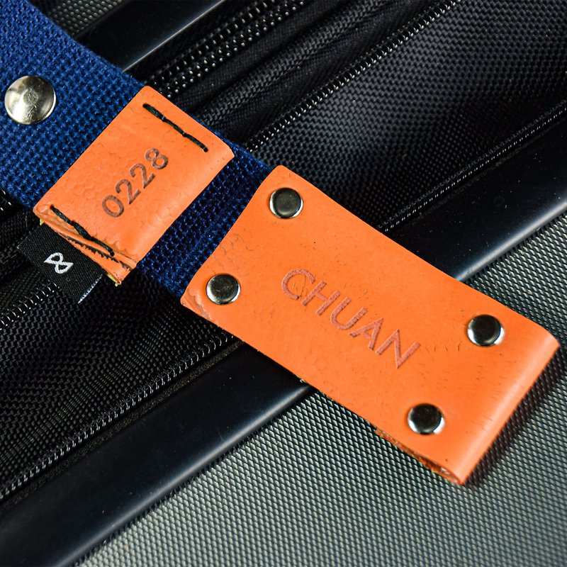 Traveling customized luggage strap - Luggage Tags - Eco-Friendly Materials 