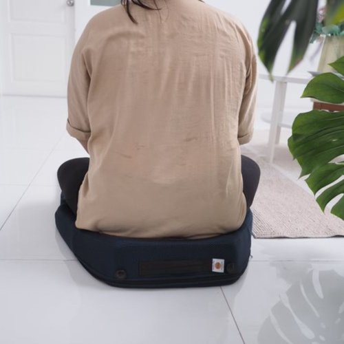 未開封 Medicom Futura LARGE 100CM アンクルクッション ZenComfort サイズ L、三角形のゴム製瞑想クッション、大きめの