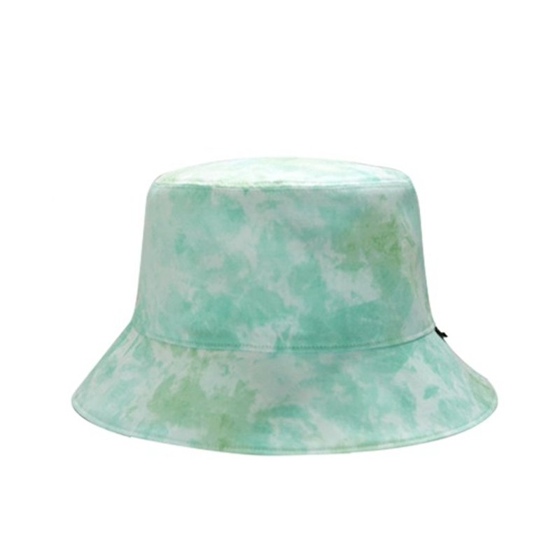 幻彩暈染雙面漁夫帽-清新綠 - 帽子 - 其他材質 綠色