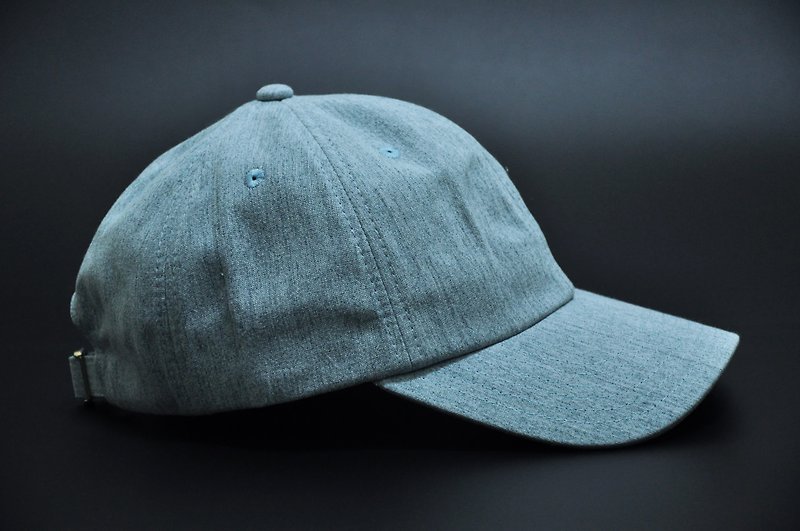ENDURE / tann light blue denim plain old hat - หมวก - ผ้าฝ้าย/ผ้าลินิน 