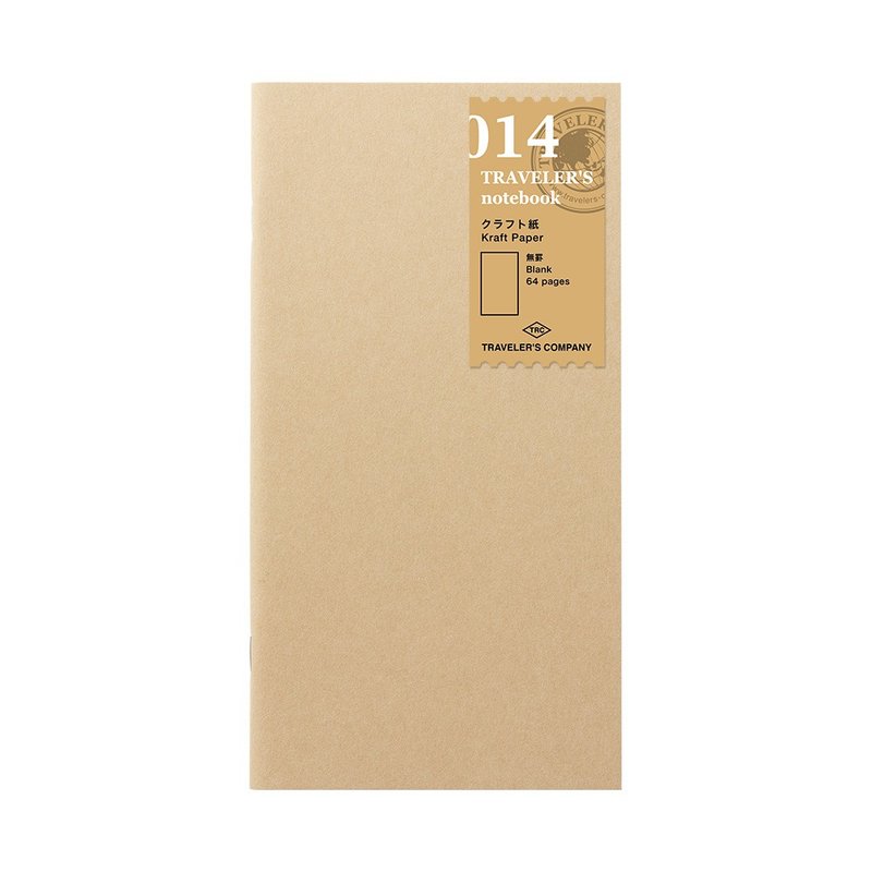 Traveler's Notebook Refill Pack Kraft Paper 014 - สมุดบันทึก/สมุดปฏิทิน - กระดาษ หลากหลายสี