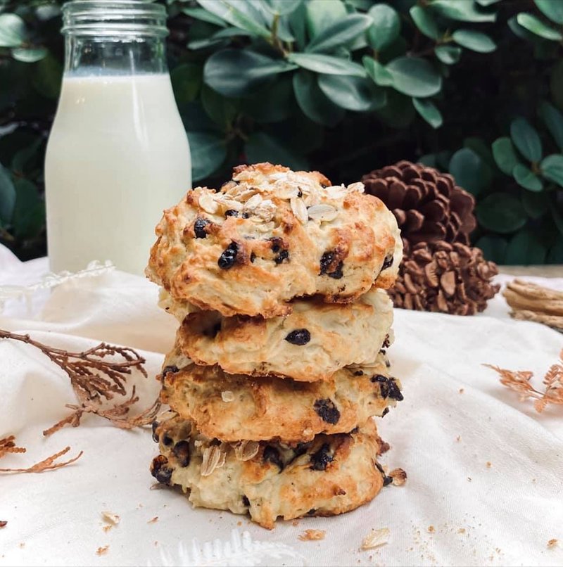 Banana Chocolate Chip Cookies X Black Pepper Scones - Handmade Cookies - Other Materials 