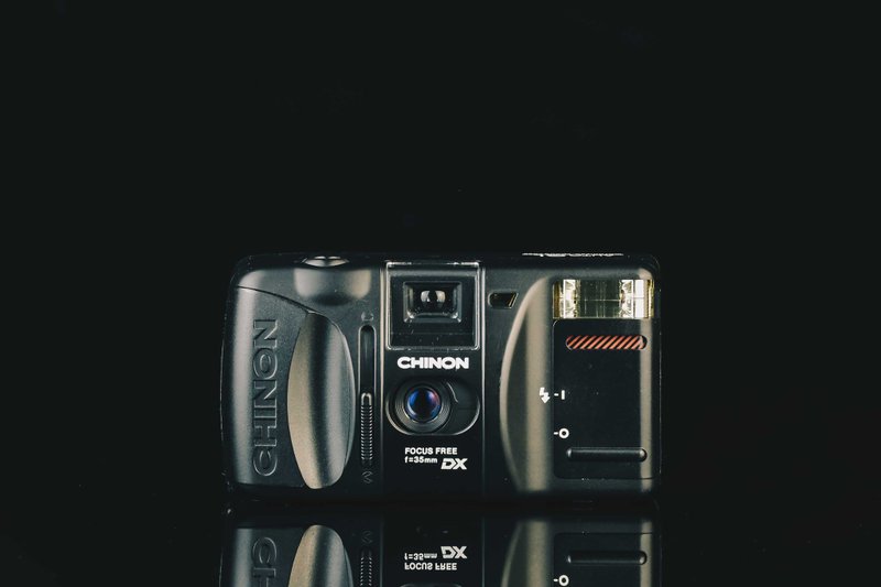 CHINON AUTO GL #6473 #135 film camera - กล้อง - โลหะ สีดำ