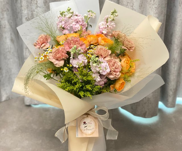 Bouquet Fiori Finti Pastel Lover - De Matteis