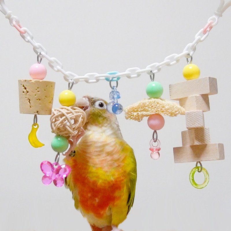 4 types of garlands and bird toys - Pet Toys - Other Materials 