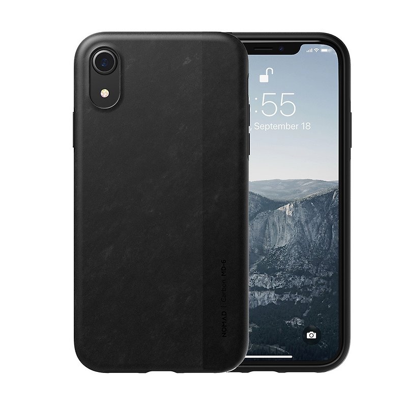 US NOMAD tough guy protective shell - iPhone XR-carbon black (855848007717) - Phone Cases - Other Materials Black