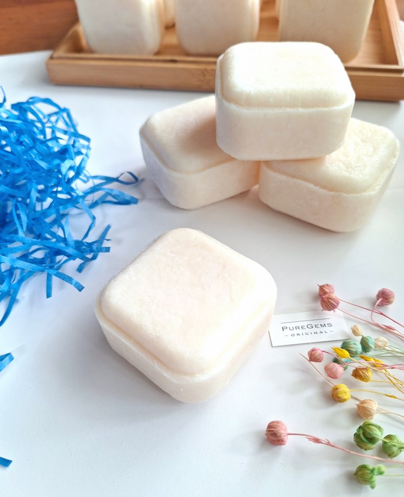 PUREGEMS 。超值 新經濟 清潔 提案。 集合皂邊 手工皂。 - 肥皂/手工皂 - 其他材質 白色