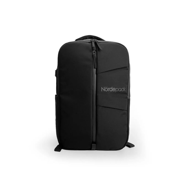 Nordepack LITE Commute Backpack - กระเป๋าแล็ปท็อป - ไนลอน สีดำ