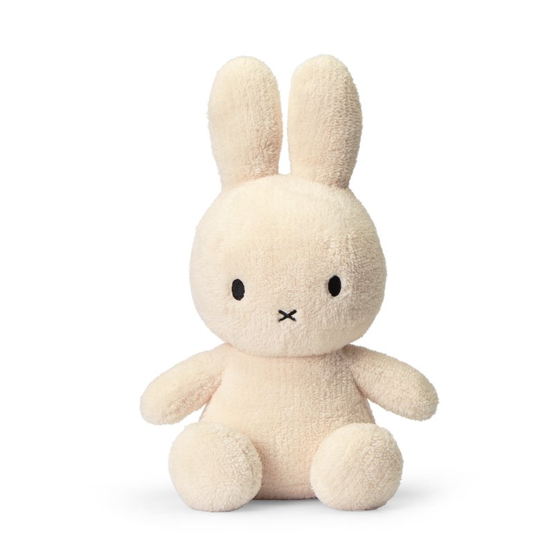 Bon Ton Toys | Miffy 米飛兔絨毛娃娃 Terry系列 米白 33cm - 公仔/玩偶 - 其他材質 白色