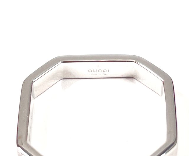 グッチ K18WG リング 6号 ダイヤ 中古 美品 送料無料 即決☆0338 Shop KUBOTA ⁄ ブランドグッチGUCCI インフィニティ ダイヤモンド