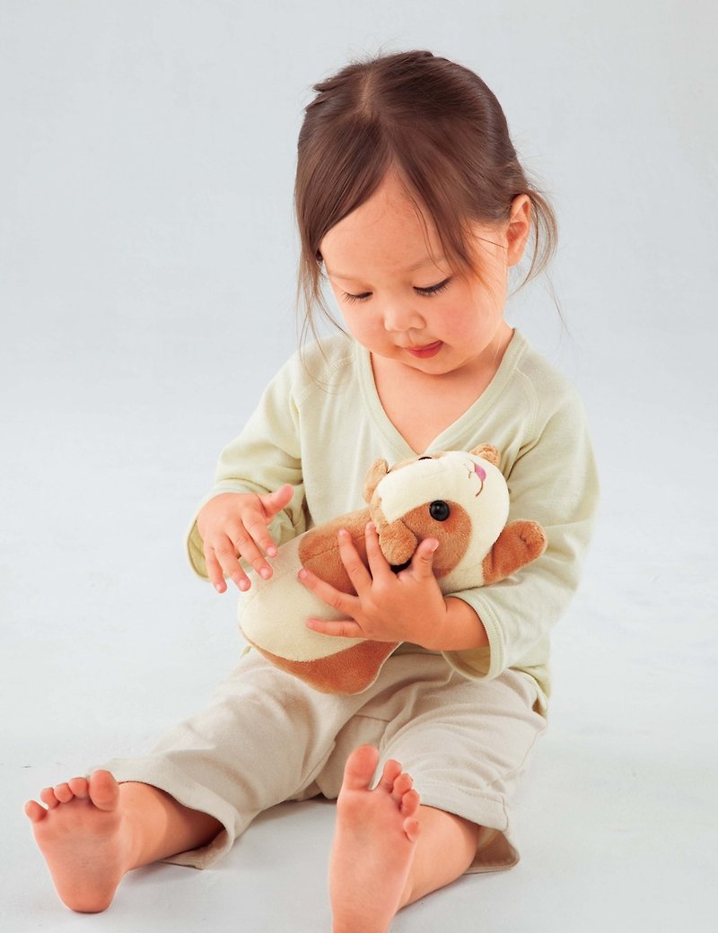 生命感寵物寶貝-天竺鼠 - 嬰幼兒玩具/毛公仔 - 其他材質 卡其色